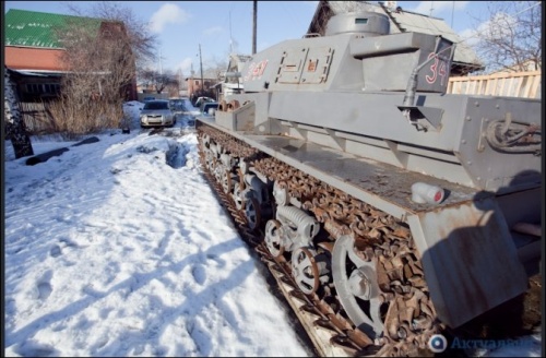Житель Свердловской области построил танк (12 фото)
