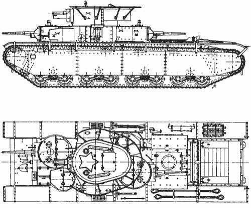 T-35 – тяжёлый многобашенный танк