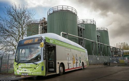 В Великобритании появился биоавтобус, который работает на фекалиях