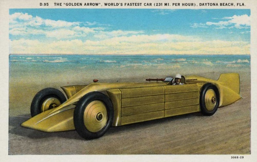 «Золотая стрела»: Автомобиль 1929 года, разогнавшийся до рекордных 373 километров в час
