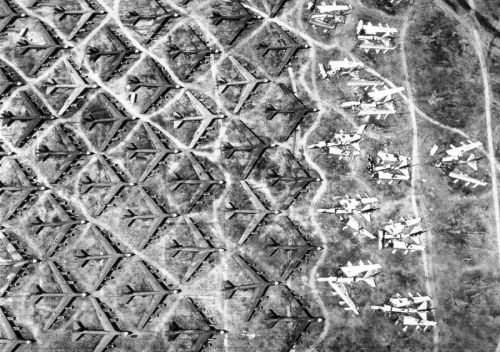Кладбища военной техники в США  в 1946-1949 годах
